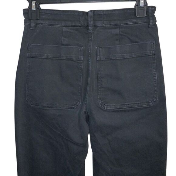 Everlane Cropped Straight Regular Black Denim Jeans size 00 - Picture 5 of 7